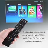Socobeta Zamienny kontroler do telewizora Smart TV kompatybilny z MKJ40653802