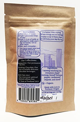 Té Lapsang souchong con pimienta y chipotle miniatura 2