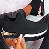 2023 Baskets à Compensés Pour pour femmes de grande taille pour Chaussettes en Rocking Casual Running Chaussures Sport Femme De Running Basket Chaussure De Travail Course Respirantes Sneakers #3