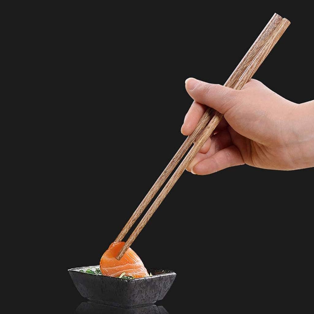 baguette japonaise cooking chopsticks Baguettes, Ensemble cadeau de baguettes naturelles avec boîte-cadeau, 10 paires de baguettes sculptées à la main(Color:8,Size:)
