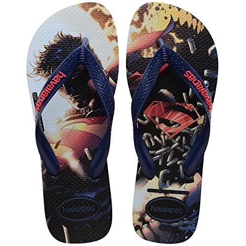 Chinelo Marinho/Marinho/Vermelho Heróis Dc Havaianas Adult Licenses n° 45/46