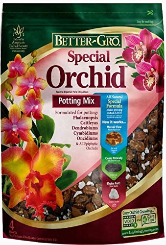 50000 Better GRO Special Orchid Mix, 4-Quart (.2 Pack (4 Quart))