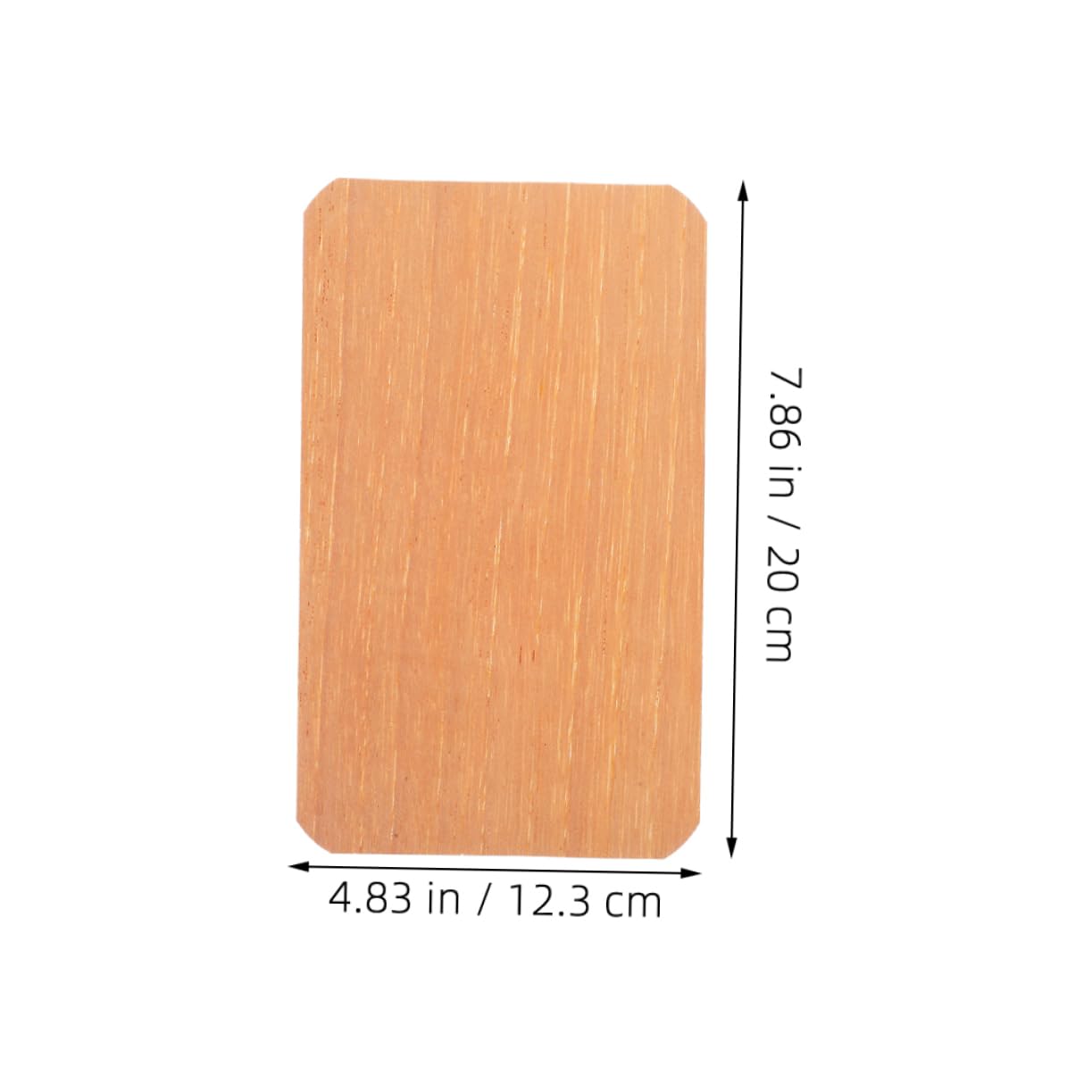 WRITWAA 4pcs Large Spanish Cedar Dividers Natural Chips for Humidor Control Sheets Portable Storage Accessory