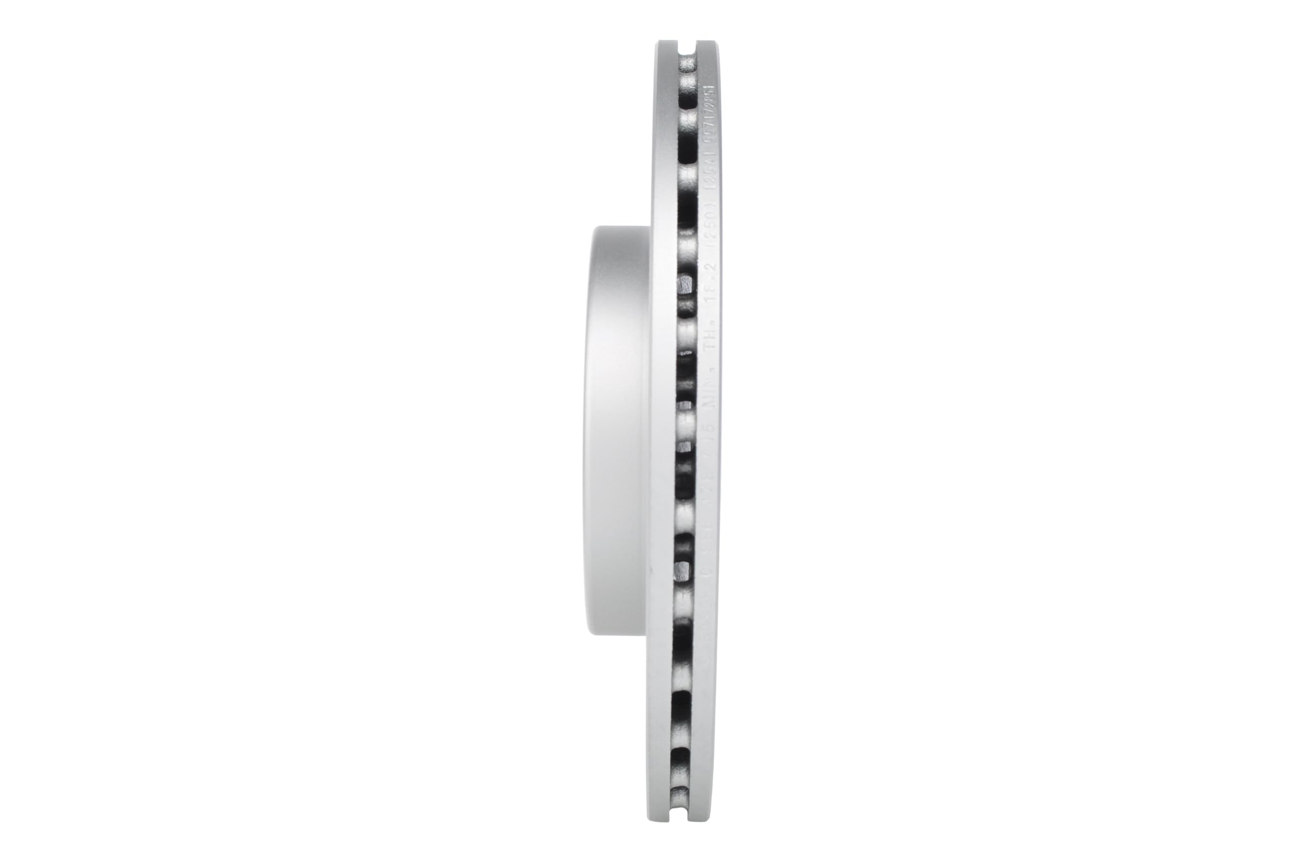 BOSCH Set Dischi Freno BD439 - Dischi Freno Ventilati di 257mm - Asse Anteriore - Conformi al regolamento ECE-R90 - Riduzione di Calore e Corrosione - 2 Dischi