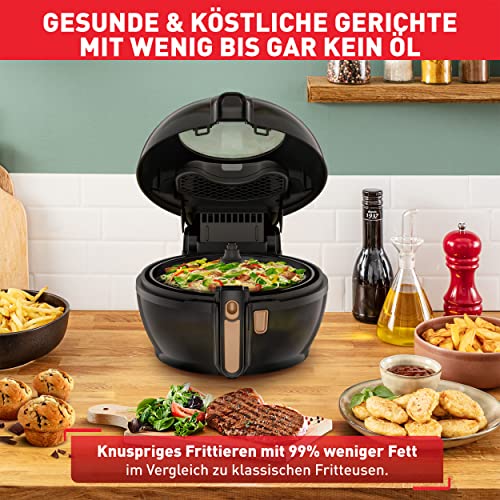 Tefal ActiFry & Grill Genius Heißluftfritteuse, inkl. Grillrost, automatischer Rührarm, 9 aut. Kochprogramme, Kapazität 1,2 kg, gesundes Frittieren ohne Öl, digitales Rezeptbuch, schwarz, FZ7758 – Bild 5