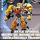 OBEST Transformers Spielzeug für Kinder, Transformer Roboter Spielset, Technisches Autoroboter Fahrzeugspielzeug für Kinder, Auto Spielzeug für Jungs Mädchen Geschenke