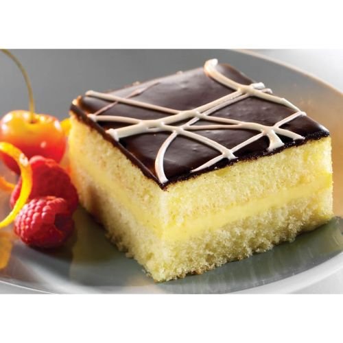 The Original CakerieTwo Layer Boston Cream Dessert Cake -- 2 per case.