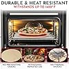 Culinary Couture 15 inch Round Pizza Stone for Oven - Large Pizza Stone for Grill, Cordierite Stones for Bread, Calzone, Cookies - Pizza Making Kit #3