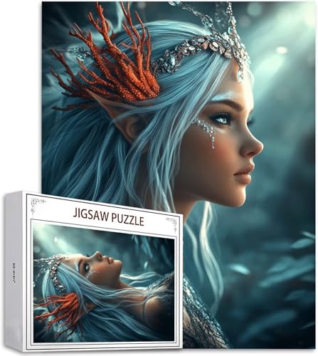 Puzzle 5000 Piezas Sueño Rompecabezas para Adultos, un Rompecabezas Desafiante, Juegos de Puzzle para Toda la Familia, Letras en la Parte Posterior, Decoración Hogar, Regalos Navidad Belleza H-8288