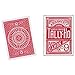 Tally-Ho Playing Cards - Circle Back - RED