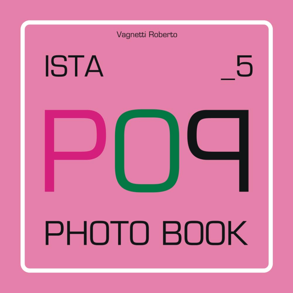 ISTA POP PHOTO BOOK Vol. 5 le cadeau idéal pour fan d'art