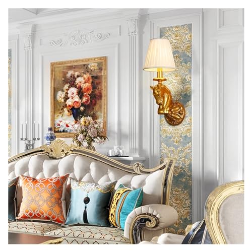 Lustre de chevet baroque cuivre ZR98US pour éclairage tamisé