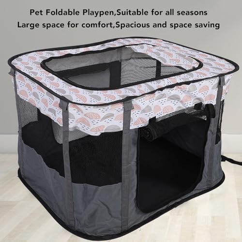 Welpenlaufstall Tierlaufstall, Faltbarer Haustierzaun, Welpenauslauf Rechteckiges Zelt, Welpenlaufstall für Drinnen, Tragbar Kleintiergehege für Kätzchen Welpen Kaninchen