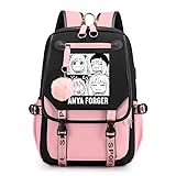 Anya Forger Anime Adolescentes Mochilas Escolares Impermeables Niños Mochilas...