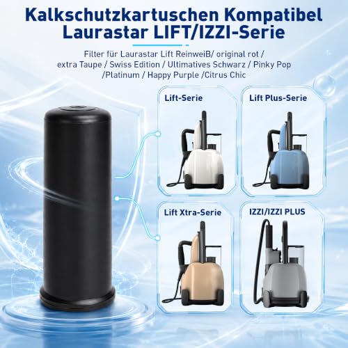 Cartouches Anti-calcaire pour Laurastar Lift/Lift Plus/Lift Xtra | Lot de 3 – vue 2