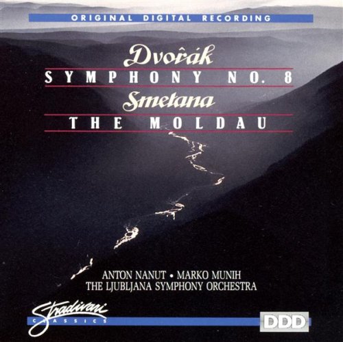 Symphony 8 [Audio CD] Dvorak; Nanut and Ljubljana Symphony Orchestra