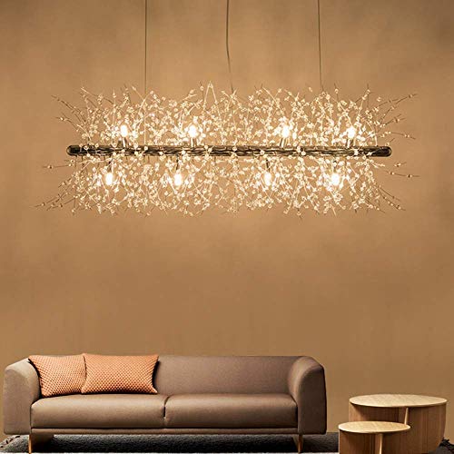 Lustre parfait LED suspendu pour restaurant et bar moderne 70cm