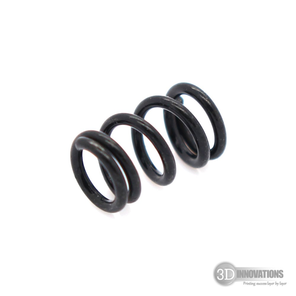 3DInnovations 3D Printer Platform/Heat Bed/Hot Bed Supporting Spring (Quantity: 8 pcs, Color: Black, Diameter: 4.8 mm; Length: 8 mm in Elastic State)