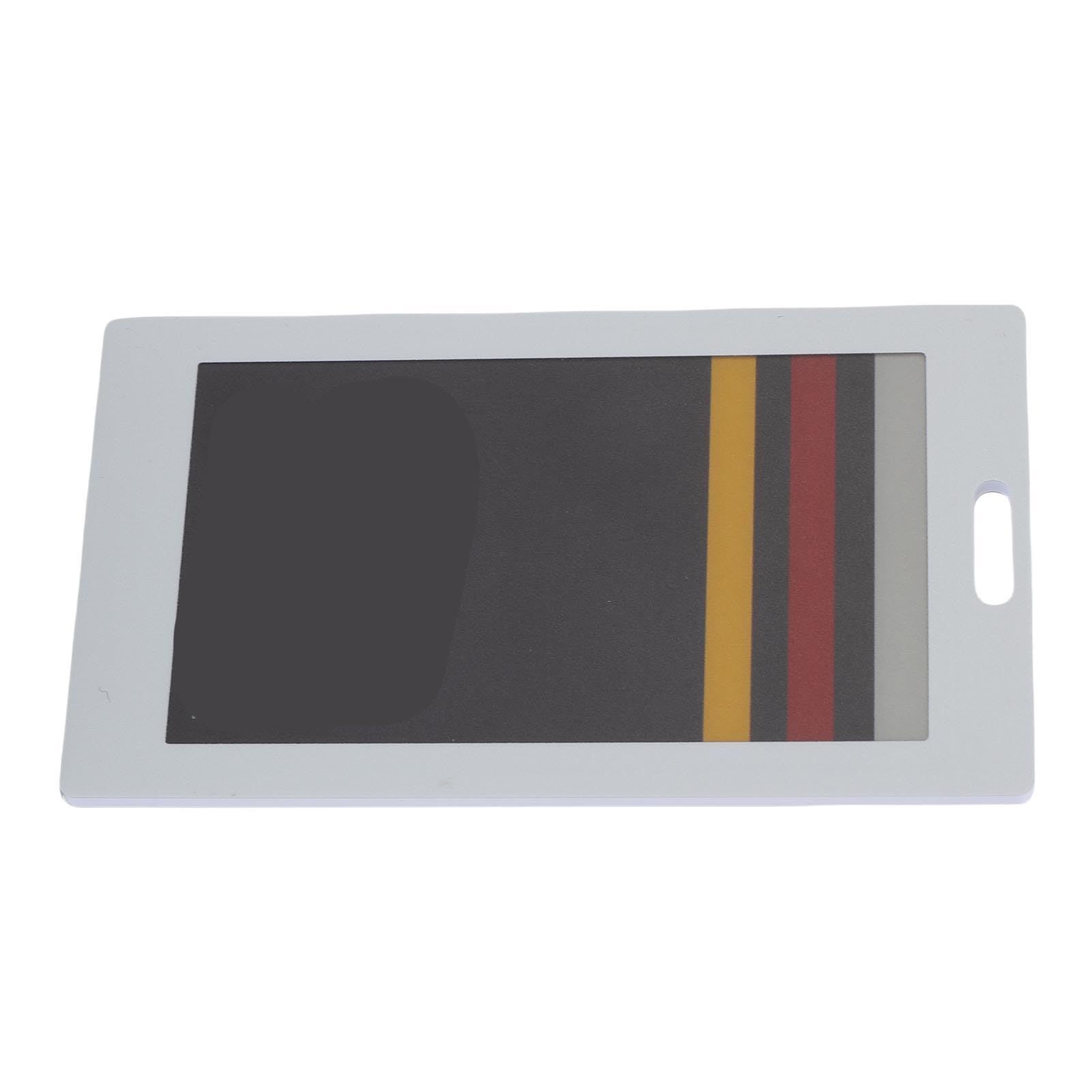 VBESTLIFE E-Ink Smart Badge, E Paper Smart Badge Holder, Editabil Smart Id Badge z Tagiem, NFC, Ekran 3,7 Cala, dla Studentów Pracowników