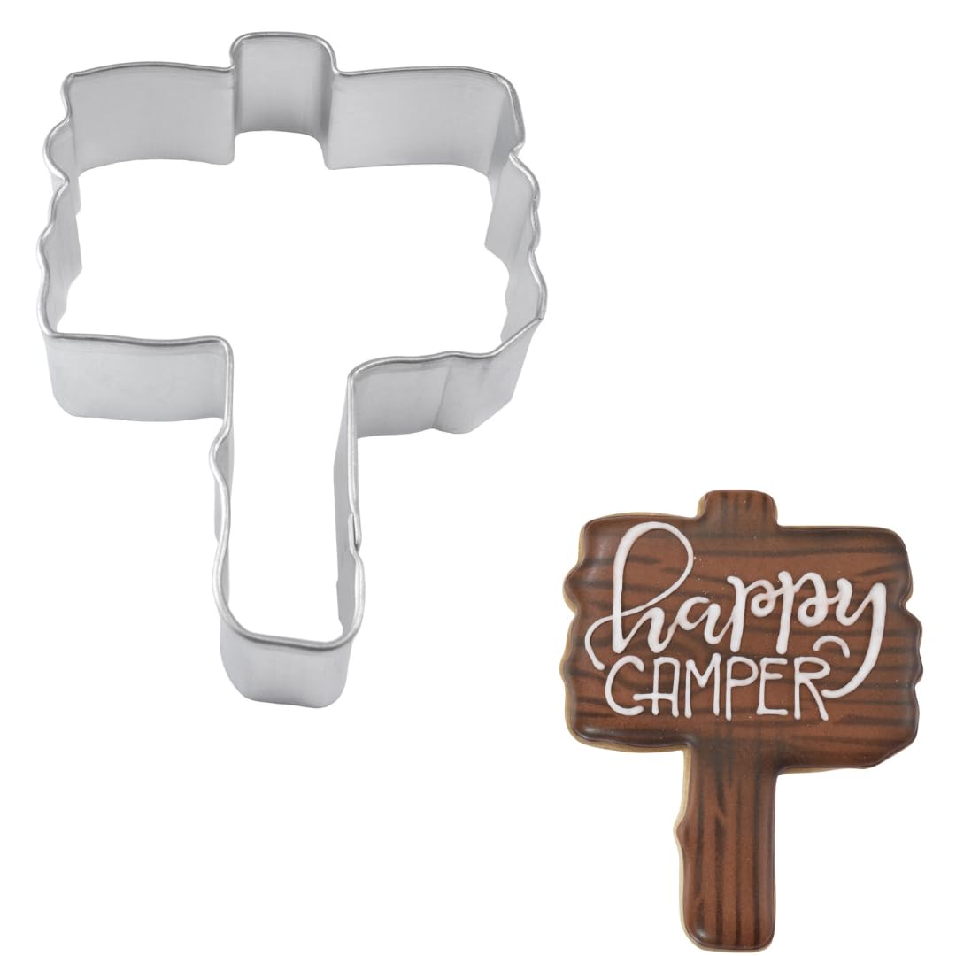 R&M Cortador de galletas de acero inoxidable de 3.5 pulgadas