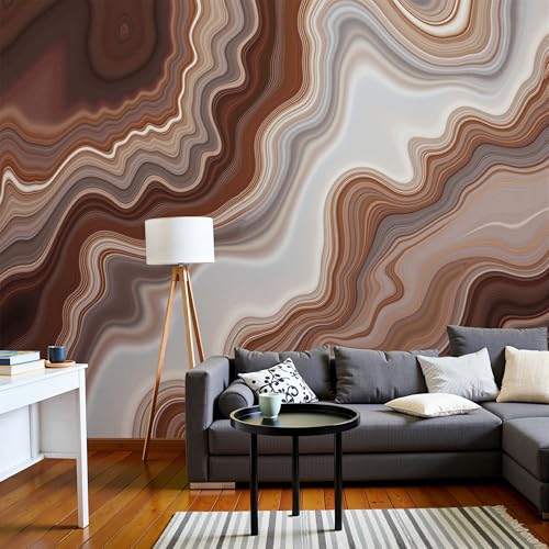 Papier peint agate texture abstraite 3D grand format 350cm - 3