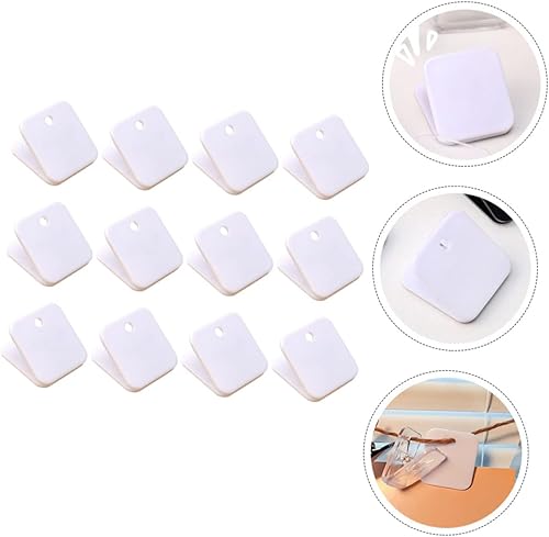 Miniatura 6 de Clip de archivo de carpeta cuadrada, clips de archivos para profesores, estudiantes, clips de papel de plástico, clip de sellado estacionario, clips