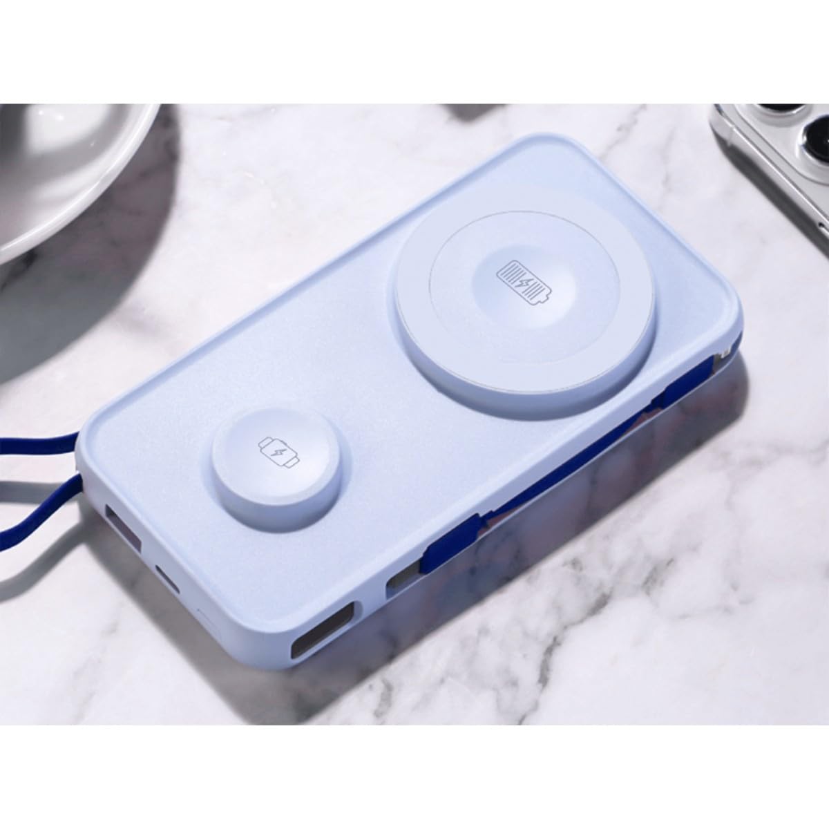 3MK Powerbank PastelUp 10000mAh Magsafe Azul