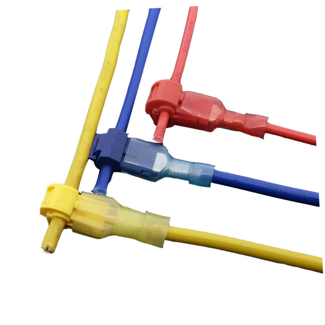 ULTECHNOVO 200pezzi Connettori Termorestringenti Isolati Per Filo Terminali Impermeabili Per Applicazioni Automotive E Elettroniche Facili Da Installare E Resistenti Al Calore