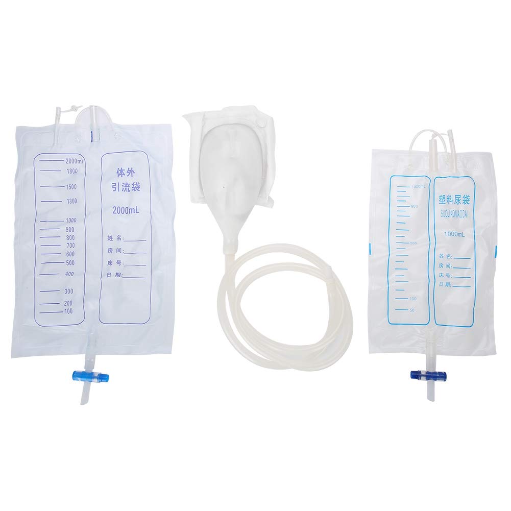 Buy YINUODAY Urinals Collector with 2 Urine Catheter Bags, Portable
