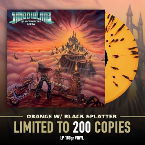 The Necromancer’S Castle (Ornage W/ Balck Splatter)