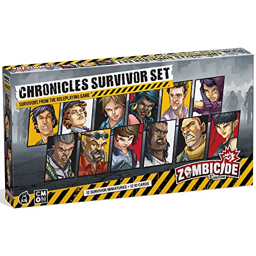 CMON Zombicide 2ª edición Chronicles Survivors Set