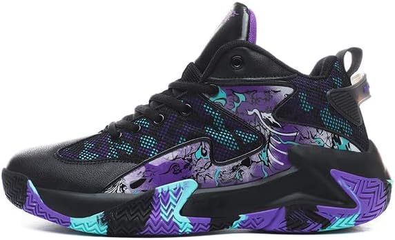 EDKAYBasketball Shoes Breathable Confortable Sports Shoes Training Athletic Basketball Sneakers Men