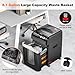 Bonsaii 200-Sheet Auto Feed Paper Shredder, 60 Minutes Nonstop Heavy Duty Shredders, 8.1 Gallon Large Bin Office Document Shredder, Micro-Cut/High Security P-4 Commercial Grade Shredder (C283-A)