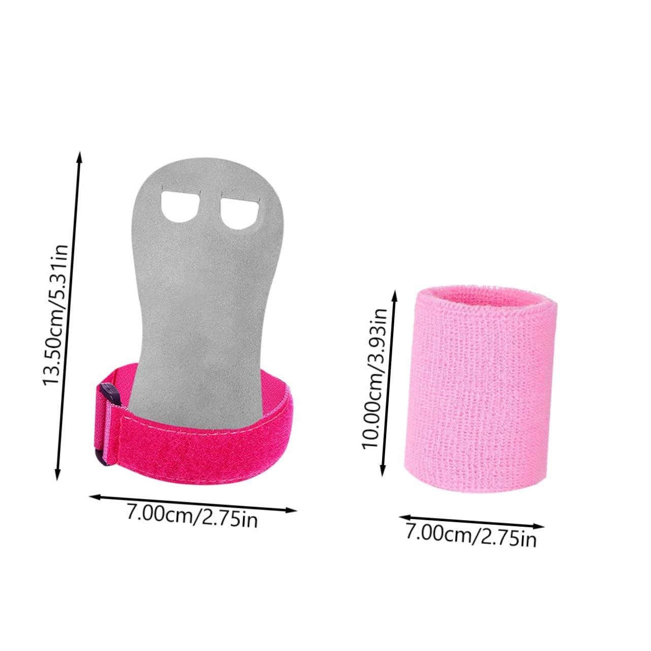 VANZACK Weightlifting Wristbands Gymnastics Grip Set Bar Grips Palm Protector Wrist Support for Boys and Girls Cycling Mountaineering