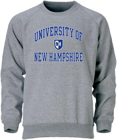 Barnesmith Crewneck Sweatshirt for College, Heritage Logo, Adult Unisex