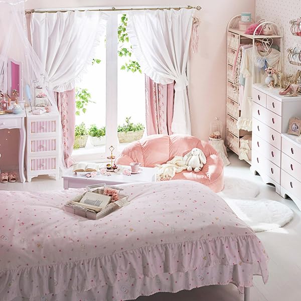 Amazon｜ロマンティックプリンセス シェルソファ／1.5人掛け ソファ