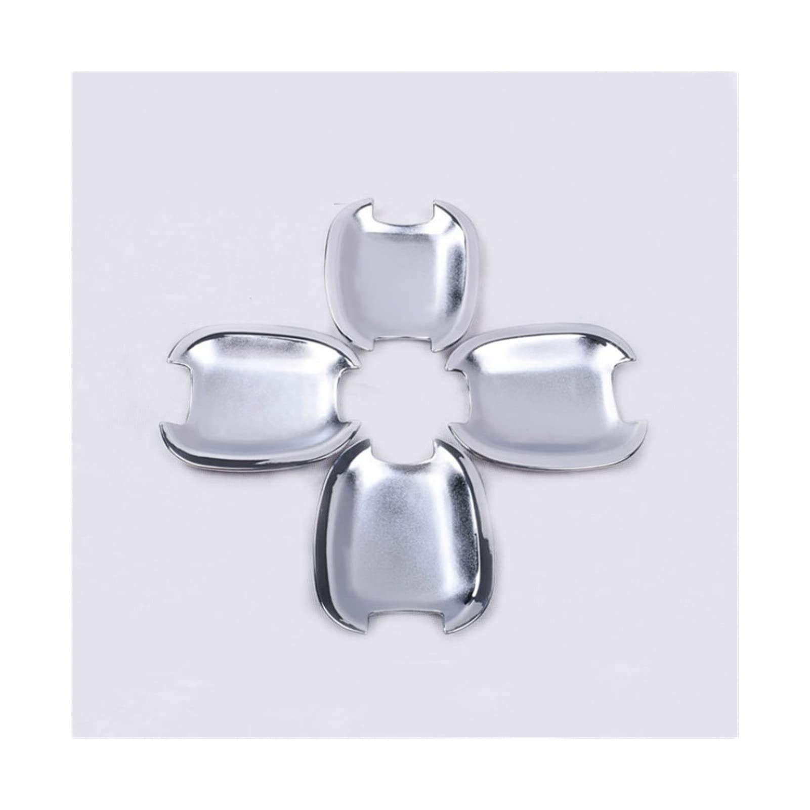 Rinkteea One Color Exterior Car Door Handle For Cruze 2008-2013 Captiva 2008-2011 Camaro 2010-2011 Spark 2009-2011 Chrome Car Door Handle Bowl Cover