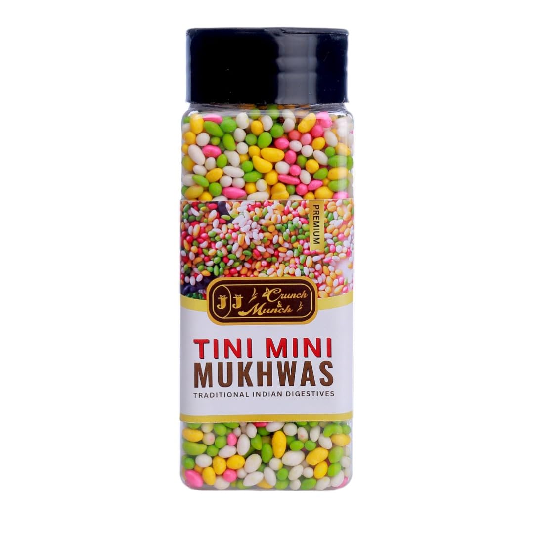 See full amazon price history chart for J Crunch N Munch, Mint Coated Fennel Seeds (Colorful Tini Mini Saunf) - Jar Pack | Mouth Freshener/Mukhwas (Each- 200 gm) (Pack if 1) J Crunch N Munch, Mint Coated Fennel Seeds (Colorful Tini Mini Saunf) - Jar Pack | Mouth Freshener/Mukhwas (Each- 200 gm) (Pack if 1) (B0CQJXRCN1) Amazon Price History, Amazon Price Tracker