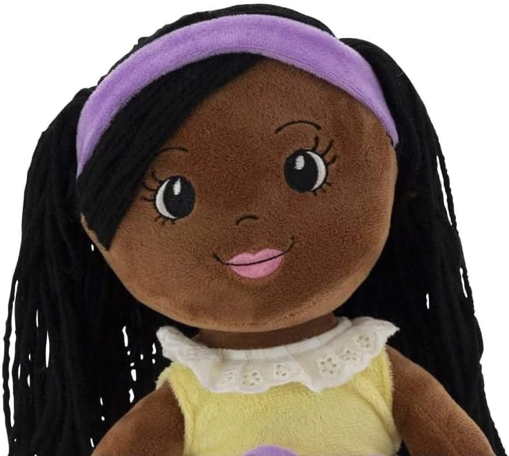 Plush Baby Doll - 18 Inch Rag Dolls for Girls, Infants, Toddlers, & Babies - Yarn Hair - Large Plushie Toys - Kaylie - Image 5