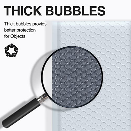 Ucgou B06XJ5PRMX Bubble Mailers 8.5X12 Inch White 25 Pack Usable Size 8.5X11 Poly Padded Envelopes #2 Medium Mailing Opaque Packaging Postal Self Seal Waterproof Boutique Shipping Bags thumb #3