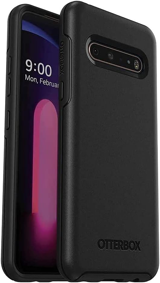 OtterBox Symmetry Series Case for LG V60 ThinQ 5G (ONLY) Non-Retail Packaging - Black