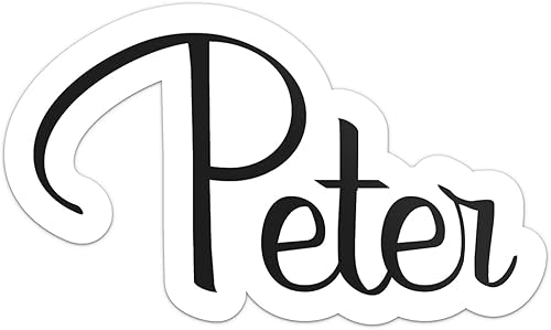 Miniatura 227 de Tyler - Calcomanía de vinilo impermeable con nombre para parachoques de automóvil, laptop, botella de agua, pared, ventana, tamaño - 5 pulgadas más