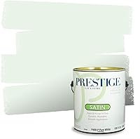 Vista 71 de PRESTIGE Pintura exterior e imprimación en uno, aloe, plano, 1 galón