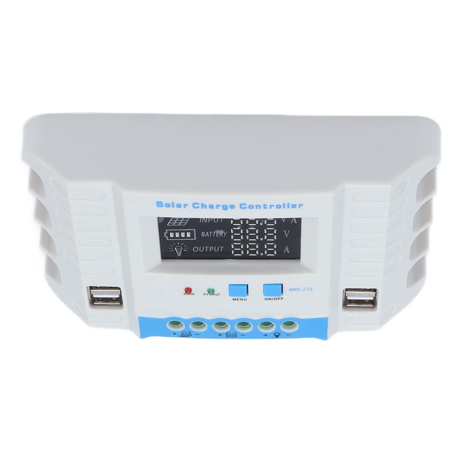 Ubervia® Solar Controller, Electrical Protection Functions Controller LCD Display To Adjust Power-image-47