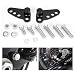 TOPMOUNT 1-3'' Adjustable Rear Lowering Drop Kit For 2002-2016 Harley Electra Glide Road King Touring Motorcycle Sportster