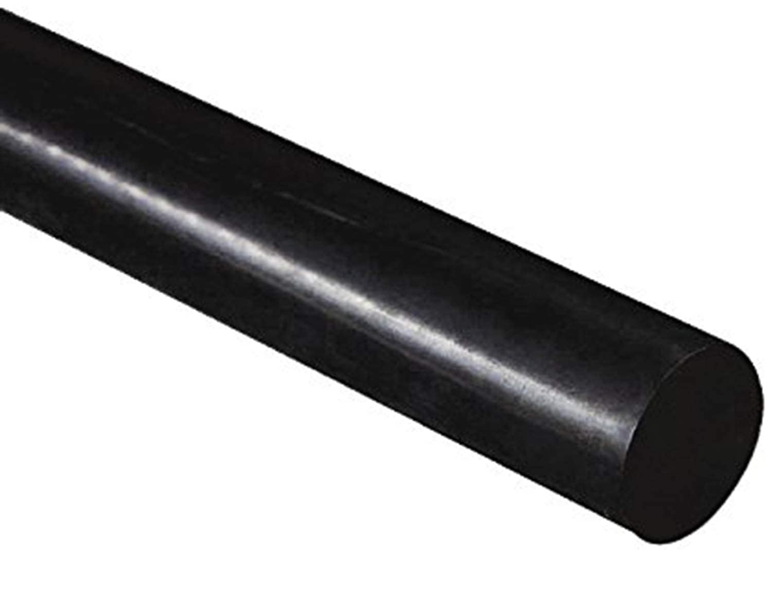 J&A Racing International HDPE High Density Polyethylene Round Rod, Black 80mm Diameter x 300mm Long Grade A PE 500