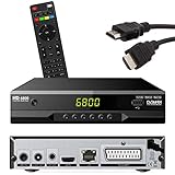 【Contenuto della confezione】1×DVB T2 decoder digitale terrestre, 1×telecomando universale (senza batterie), 1×cavo HDMI, 1 manuale tradotto in inglese. Se avete domande, vi preghiamo di contattarci, vi risponderemo online 24 ore.