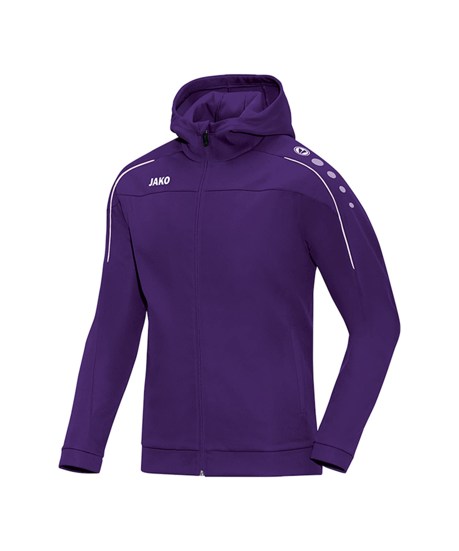 JAKO Women's Classico hooded jacket., womens, Hooded jacket, 6850, purple, 38