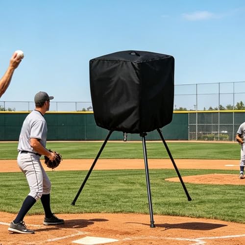 Housse pour lance-balles de baseball robuste et bâche de protection de garage durable - 3