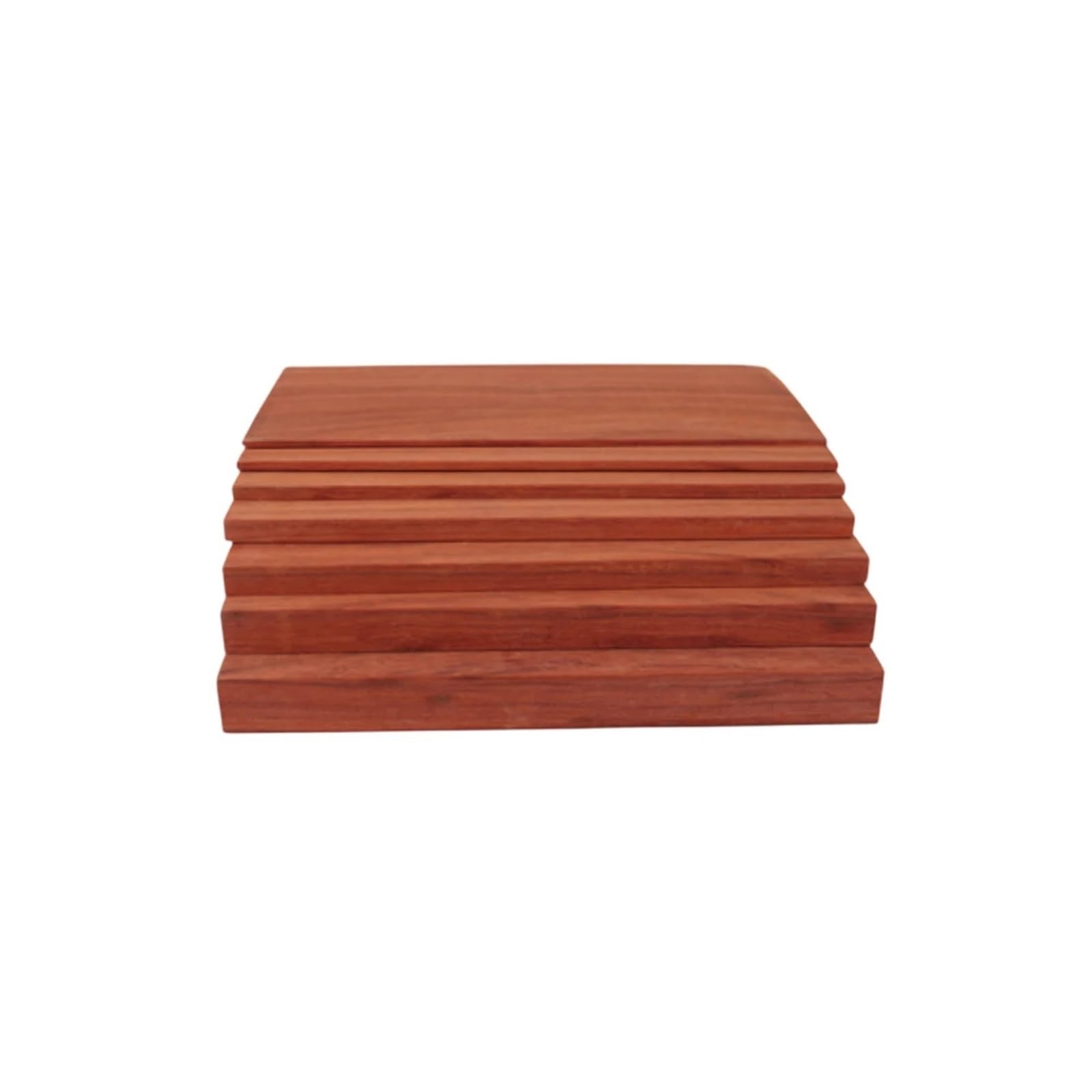 Tablas de madera sin tratar Bloques De Madera Sin Terminar, Tablero De Madera De Peral Rojo, 200 Mm X 100 Mm, Espesores Múltiples, Paquete De 5(5mm)